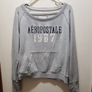Aeropostale Gray Sweatshirt